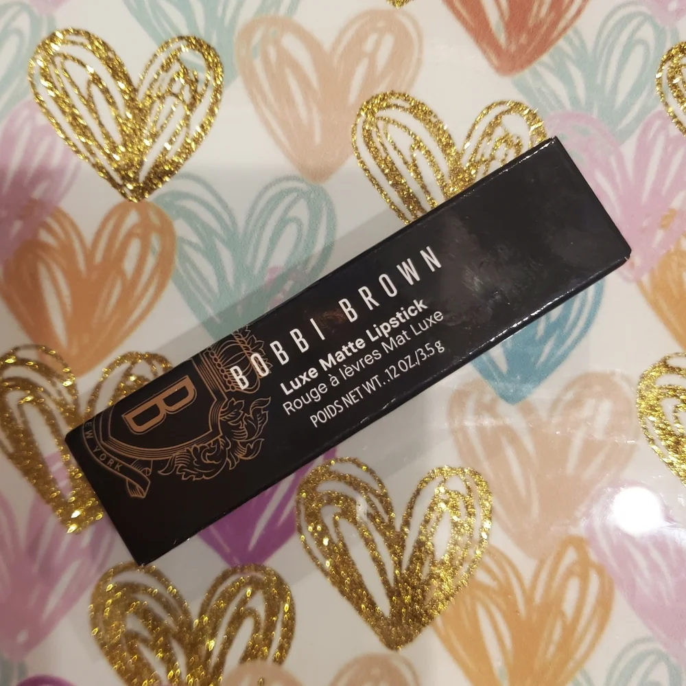 Bobbi Brown Luxe Matte Lipstick In Claret (Burnt Red With Pink Undertones)